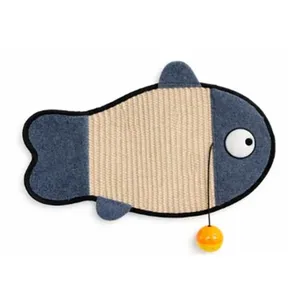 Arranhador Para Gatos Hudson Peixe Cinza 40x30cm (MP)