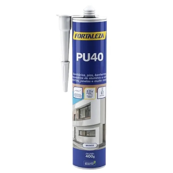 Selante Pu 40 Flex Cinza 85 Gramas - 9966 - FORTALEZA