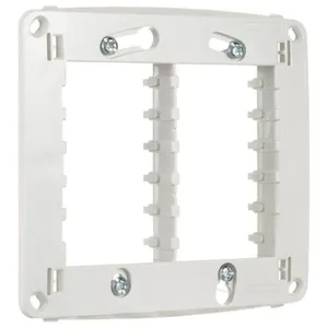Suporte 4x4 para 6 Módulos Branco Miluz - S3B76140 - SCHNEIDER