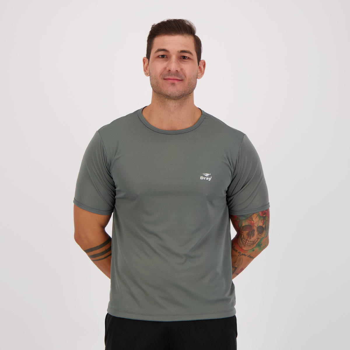 Camiseta Dray Lisa Chumbo