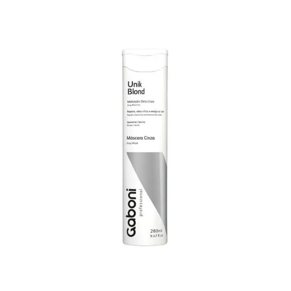 Máscara Matizadora Gaboni Cinza 280ml Máscara Gaboni Efeito Cinza 280ml