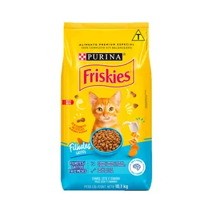 Ração Friskies Gatos Filhotes Frango e Leite 10,1 kg