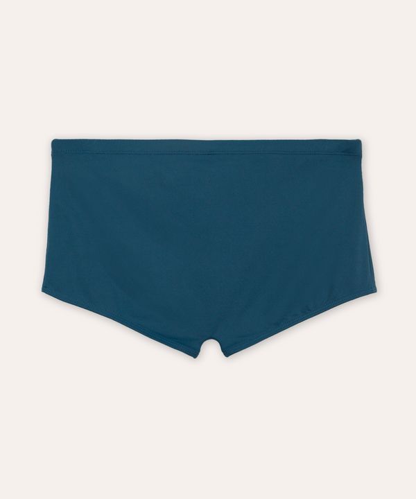 sunga boxer texturizada proteção uv azul M