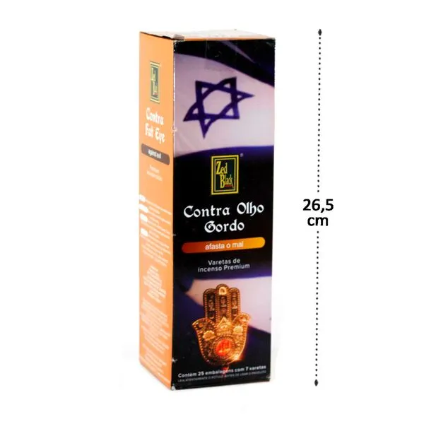 Incensos Zed Balck Contra Olho Gordo 65252 - Kashimir