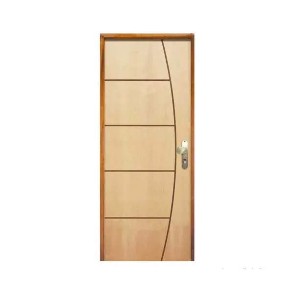 Porta frisada es 66 curupixa montada com ferragem 210x82x12 e Sidney