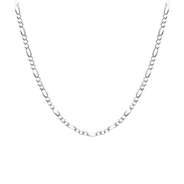 Corrente Fígaro de Prata 925 4,2mm Prata Único