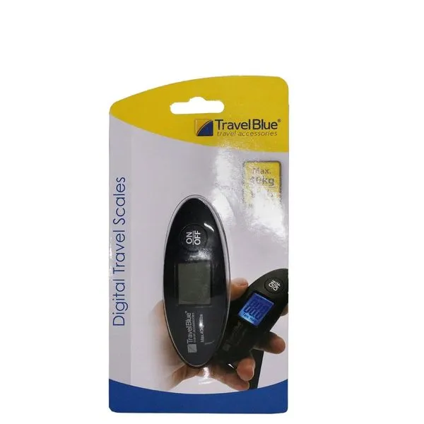 Balança Digital para Mala Travel Blue PRETO