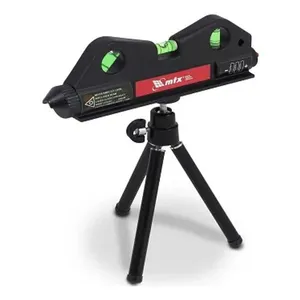 Nível a Laser MTX 170mm com Tripé de 150 e 3 Bolhas Nível Laser, 170 , Altura Tripé 150 , 3 Bolhas//Mtx