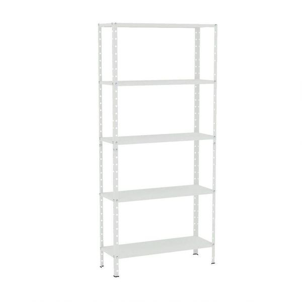 Estante Aço 5 Prateleiras Eaf005 Branca