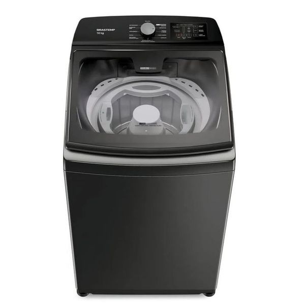 Máquina de Lavar Brastemp 16 Kg Double Wash Ciclo Tira Manchas | Titanium (127 V)