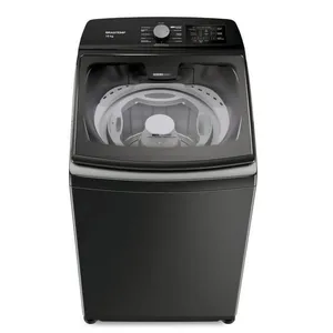 Máquina de Lavar Brastemp 16 Kg Double Wash Ciclo Tira Manchas | Titanium (127 V)