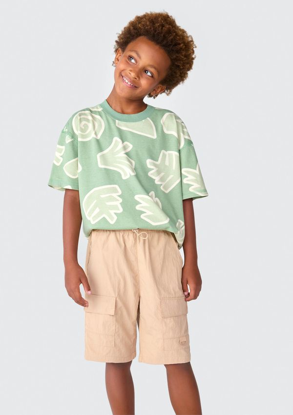 Bermuda Infantil Menino Comfort - Marrom 008