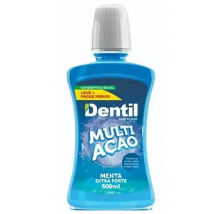 Enxaguante Bucal Dentil Multiação Menta com Flúor 500ml
