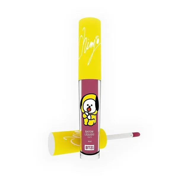 Batom Liquido Matte BT 21 Chimmy Rose Star