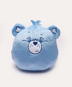 almofada de pelúcia ursinhos carinhosos azul UNICO