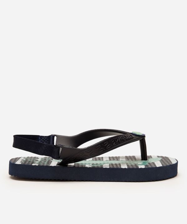 chinelo infantil crocodilho pimpolho azul 21
