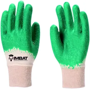Luva de malha com revestimento latex verde tamanho 10-XG LV-S-BLV IMBAT