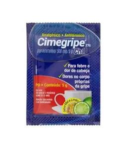 Cimegripe 500mg Mel E Limão Com 1 Envelope De 5g