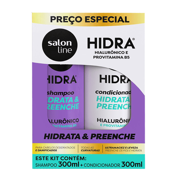 Kit Shampoo Salon Line Meu Ritual 300ml + Condicionador 300ml