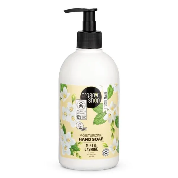Sabonete Líquido Orgânico Jasmine e Menta - Organic Shop