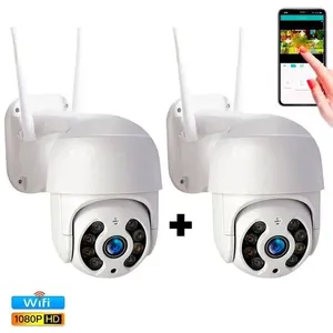Kit 2 Câmeras Ip Segurança Wifi Externa Yoosee 360 Graus