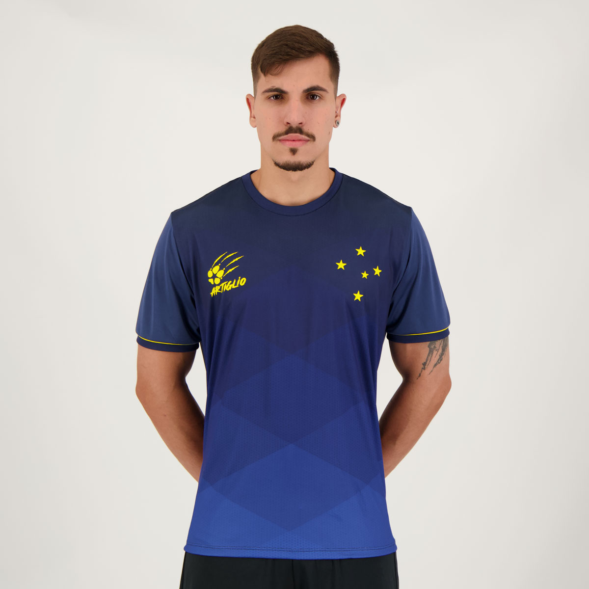 Camisa Cruzeiro Brasil Ticuna Azul