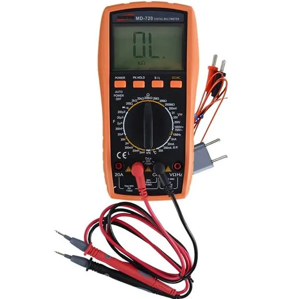 Multímetro Digital Portátil MD-720 - 05877 - INSTRUTHERM