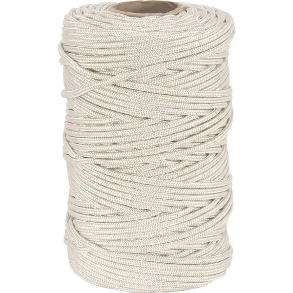 Corda Multifilamento Trançada 6,0mm x 180m Branca - VONDER