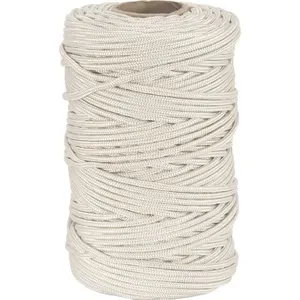 Corda Multifilamento Trançada 6,0mm x 180m Branca - VONDER