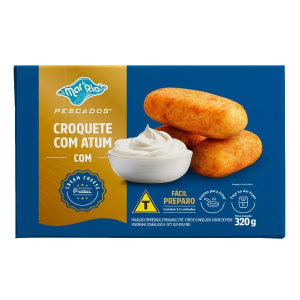 Croquete Mar E Rio Atum 320G