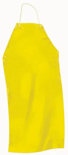 Avental de PCV Amarelo com Forro 1,20m x 0,70m -Brascamp