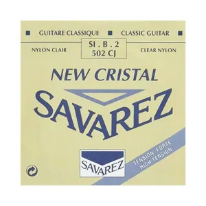 Corda Avulsa para Violão Nylon B 502CJ New Cristal Corum Tensão Alta Savarez Corda Avulsa Violão Nylon B 502CJ New Cristal Corum Savarez