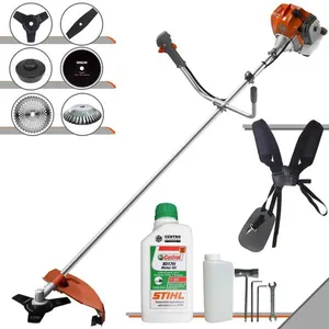 Roçadeira Lateral a Gasolina 2 Tempos RL520ACN-TK 52cc 2HP 9.000 RPM 6 em 1 com Óleo 2T Tekna Roçadeira Lateral a Gasolina RL520ACN-TK 52cc 2HP 6 em 1 com Lâminas e Escova Tekna