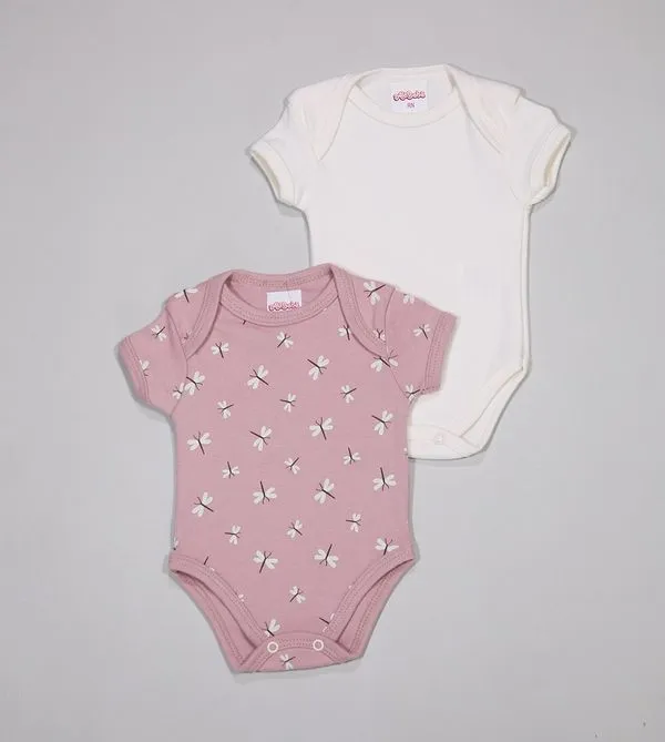 Kit Body Libélula com 2 Unidades - 6009380 De 0 a 12 meses Rosa - P