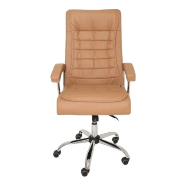 Cadeira AJ Import Big Premium Molas Ensacadas Caramelo (MP)