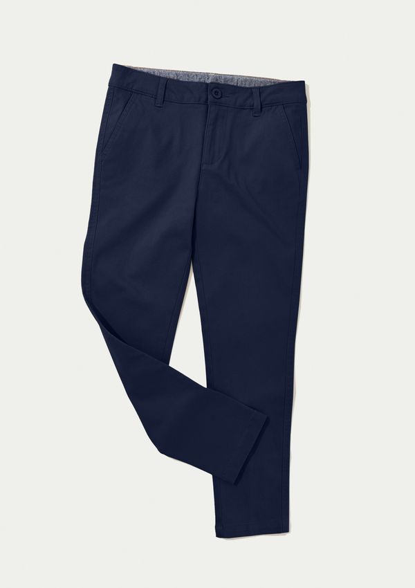 Calça Social Infantil Menino Slim - Azul 005