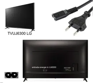 Cabo Energia Bipolar P/ Xbox One S Ps4 E Tvs LG Uj6300