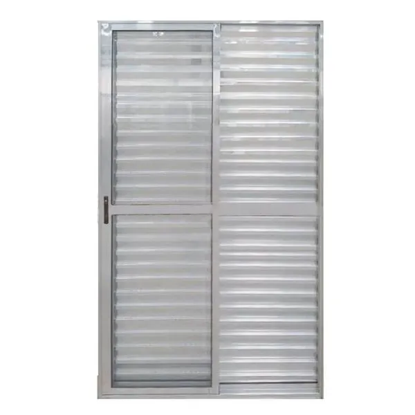 Porta Balcão Brilhante 210x150 Direita com 3 Folhas - 1618 - JANELLOT