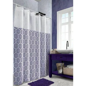 Cortina para Box 135x200cm PVC Mandalas Plast Leo 623-M