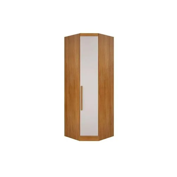 Modulado De Quarto Closet De Canto Obliquo Rizon-linea C- 1 Porta Cumaru-fendi 25 - Novo Horizonte