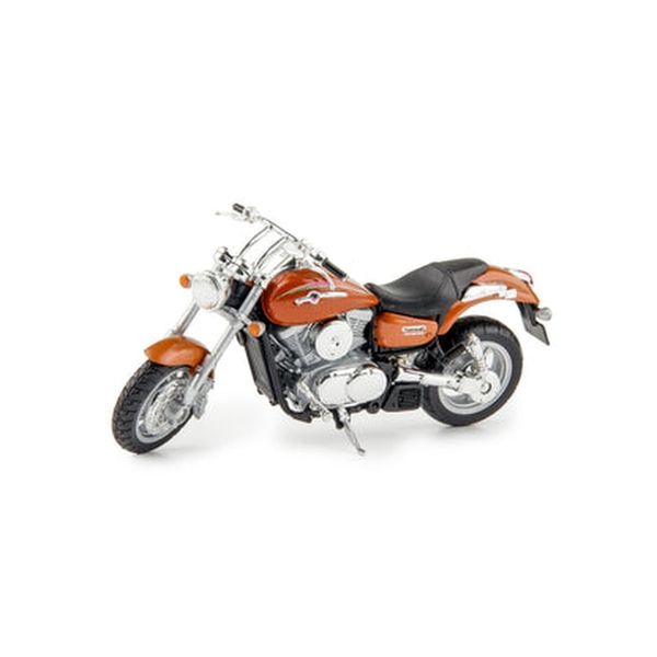 Miniatura Moto Kawasaki Vulcan 1500 Mean Streak Coleção Mix1:18 Welly