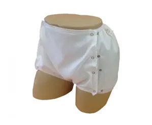 Calça Plástica Classic Luxo Aberta COM BOTÃO EG Tam: EG COM BOTÃO EG