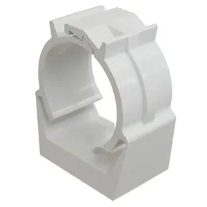 Abraçadeira para Eletroduto 1 E015510020 Branco para Fixação de Tubos Wetzel Abraçadeira para Eletroduto 1 E015510020 Branco para Instalação Elétrica Wetzel