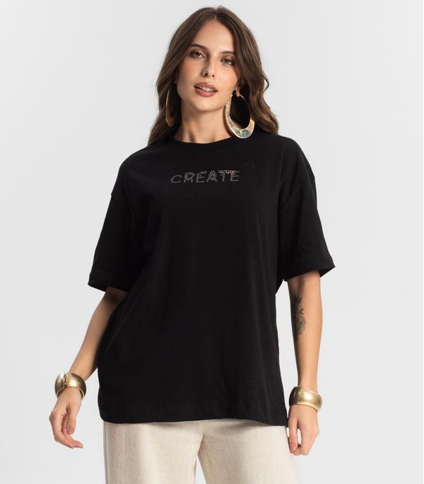 Camiseta Feminina Endless Preto P