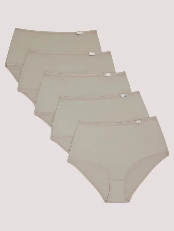 Kit de Calcinhas Maxi Classic - 5 Und Mink (3159/WE) SG