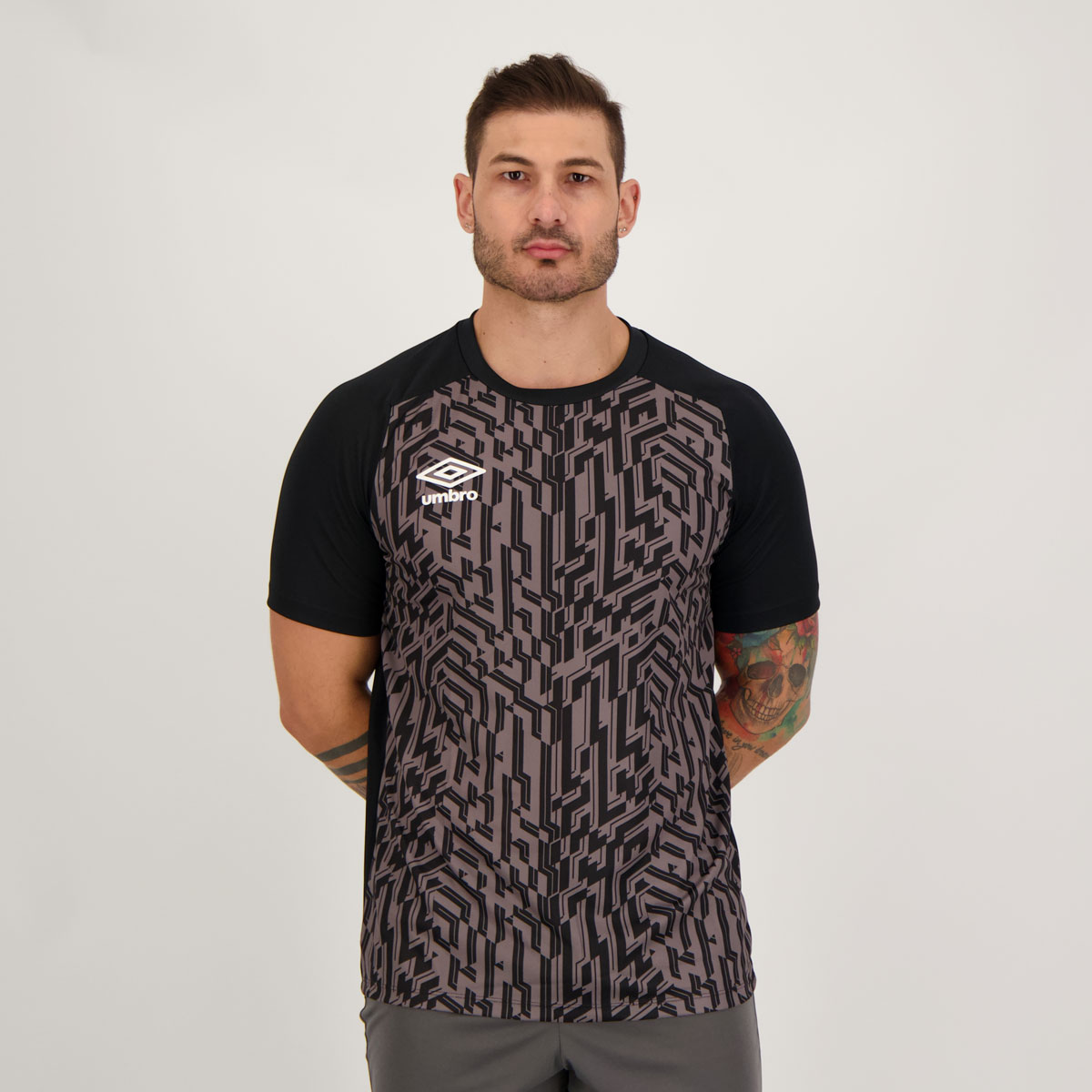 Camisa Umbro Goleiro Gaudium Preta