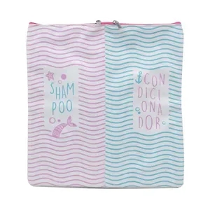 Nécessaire Le com Compartimento para Shampoo e Condicionador 25x24cm
