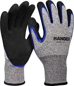 Luva resistente a corte tamanho 9 (G) Hand Oil Cut HX013 HANDEX
