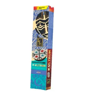 Incensos Massala Kultrún Aqua 12 Varetas 2825 - zed black