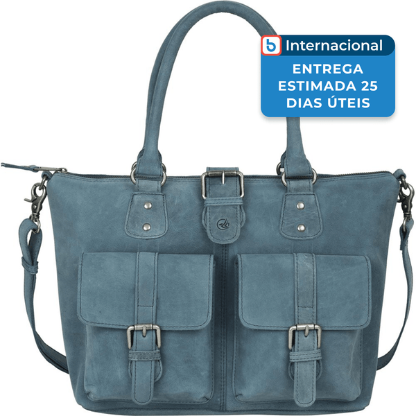 Bolsa Feminina Hunter Antonio Valeria Azul A-MBI